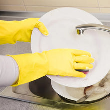 Comfortable cleaning gloves for kitchen, bath, and more