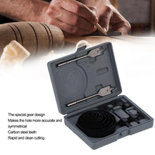 Drill Hole Cutter, Carbon Steel High Accuracy Incisive Hole Saw for Cutting PCV  (18 Pcs Set)