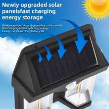 Outdoor Solar Wall Lamp Waterproof High Quality Induction Garden Night Lamp 1 Pc