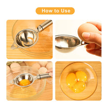 Premium Stainless Steel Egg Separator Tool (1 Pc)